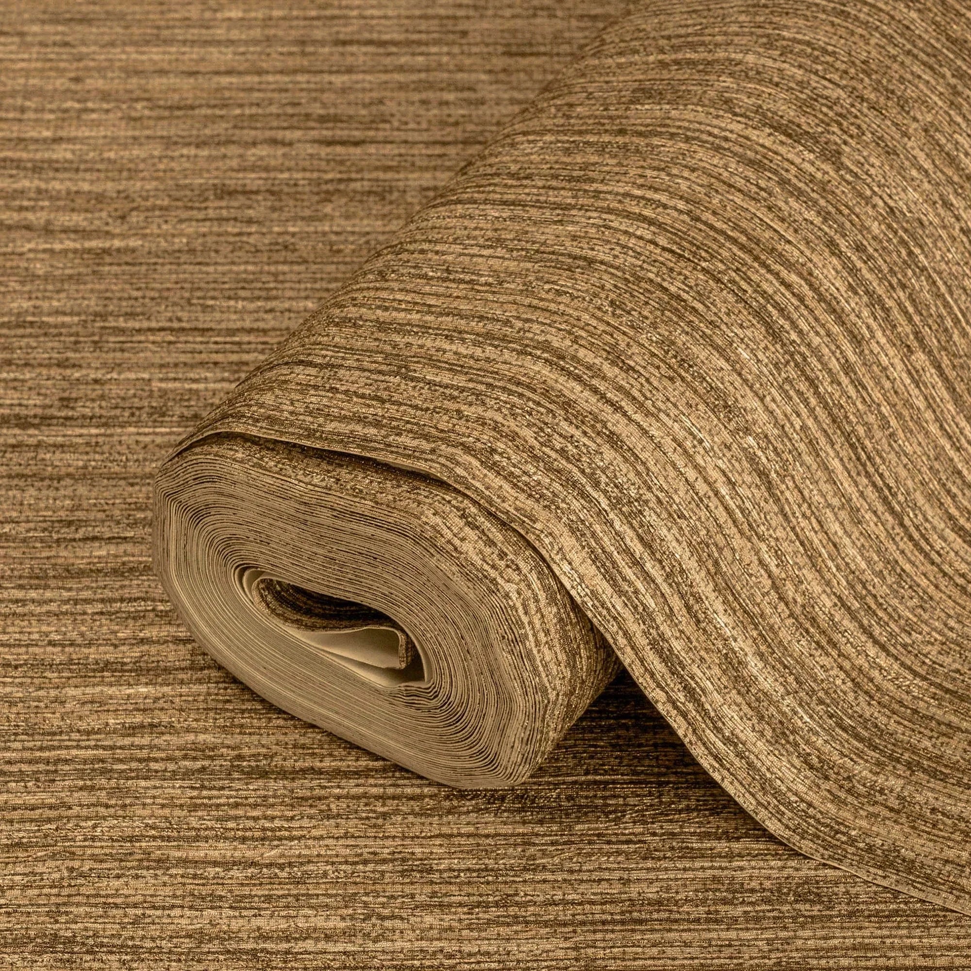 Close-up of textured natural wallcovering